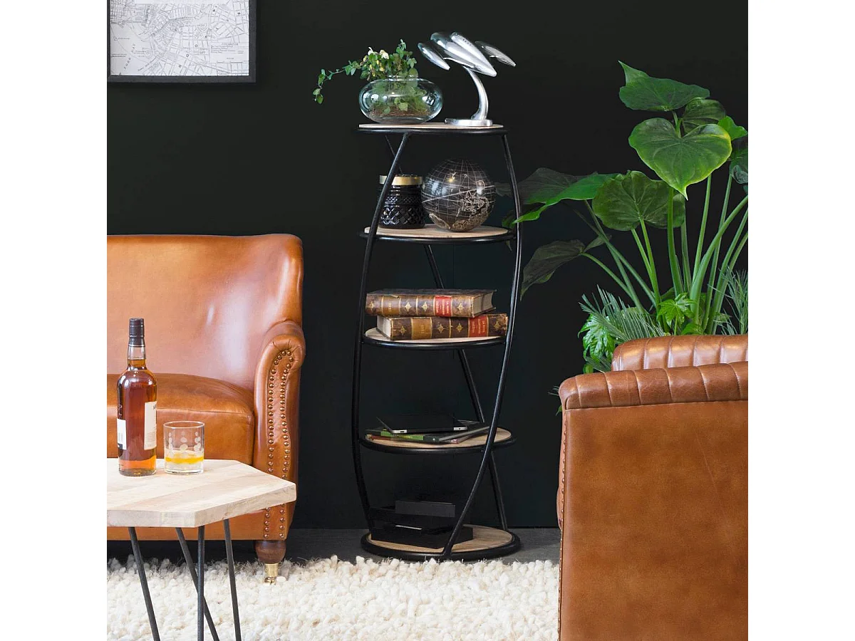 Etagère en bois de manguier Mykonos