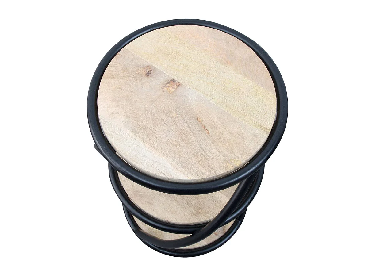 Etagère en bois de manguier Mykonos