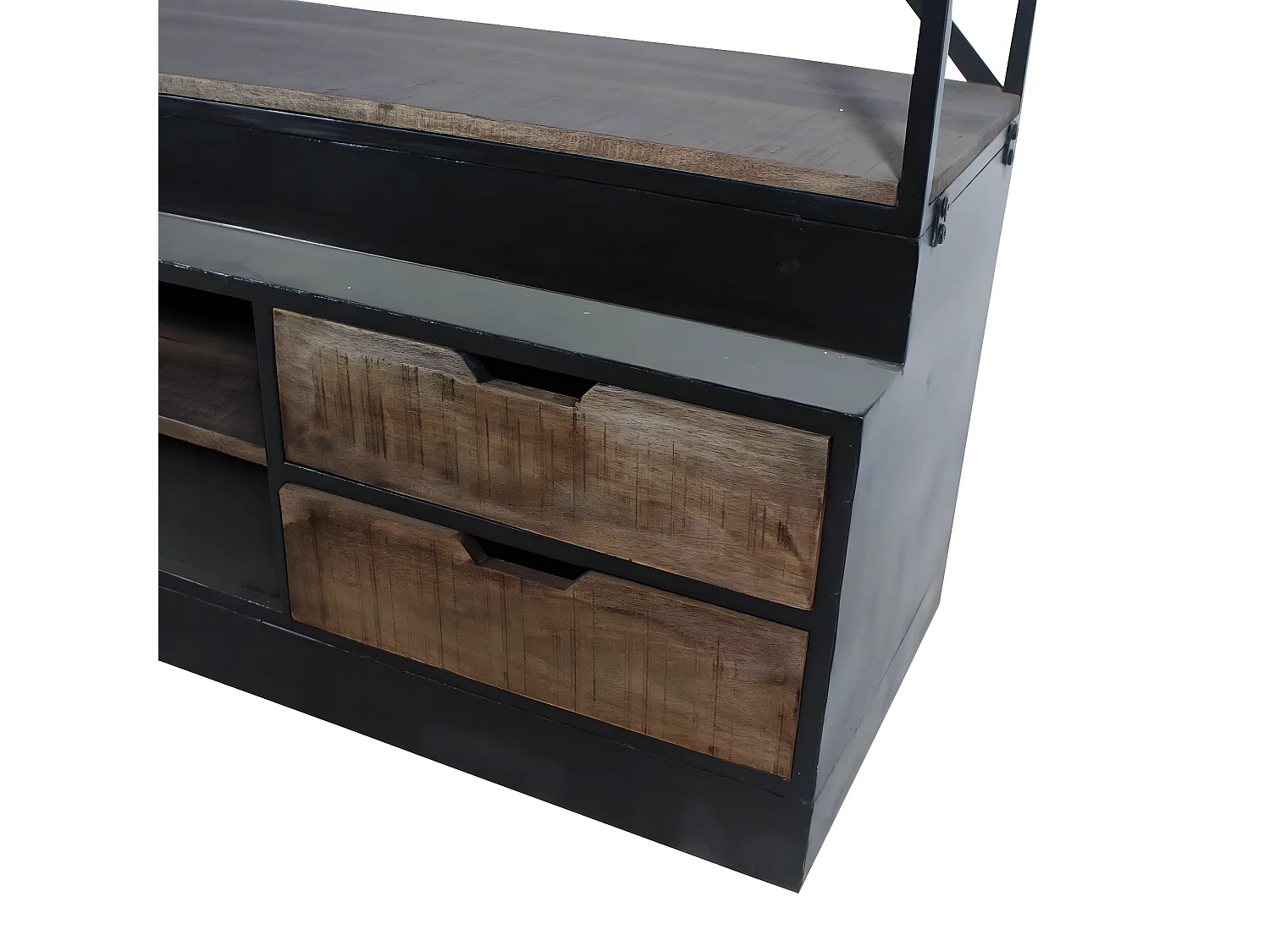 Bibliothèque en bois de manguier Niniss