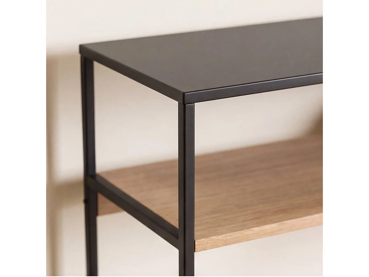 Console en bois et métal Ortense
