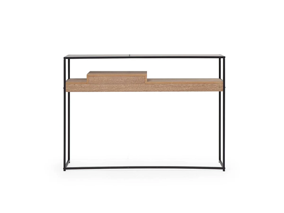 Console en bois et métal Ortense