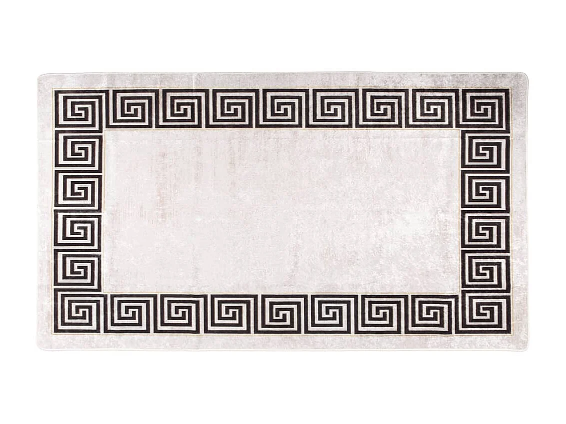 Tapete lavável antiderrapante 190x300 cm Bege claro