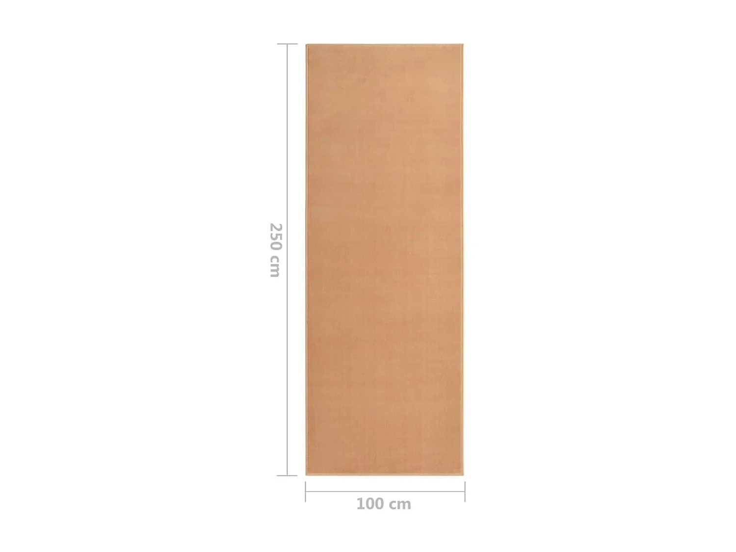 BCF Beige Vloerkleed 100x250 cm