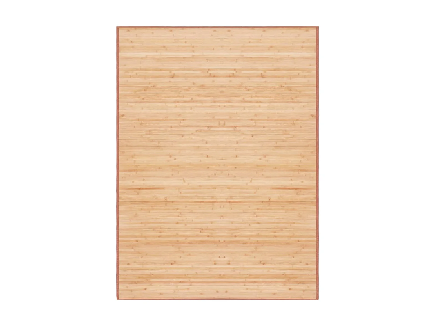 Tapis en bambou 160x230 cm Marron