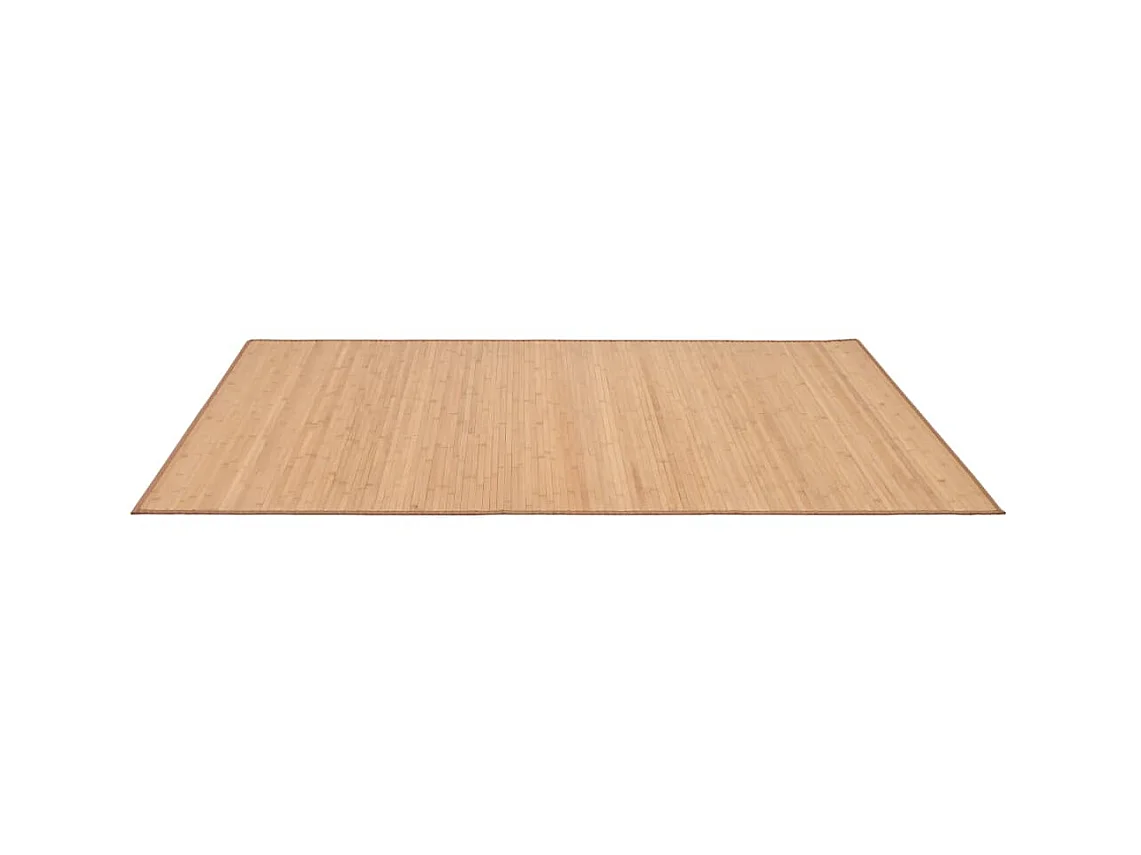 Tapis en bambou 160x230 cm Marron