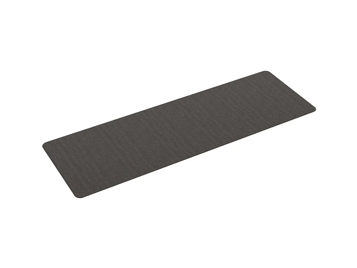 Tapis de couloir anthracite 60x180 cm