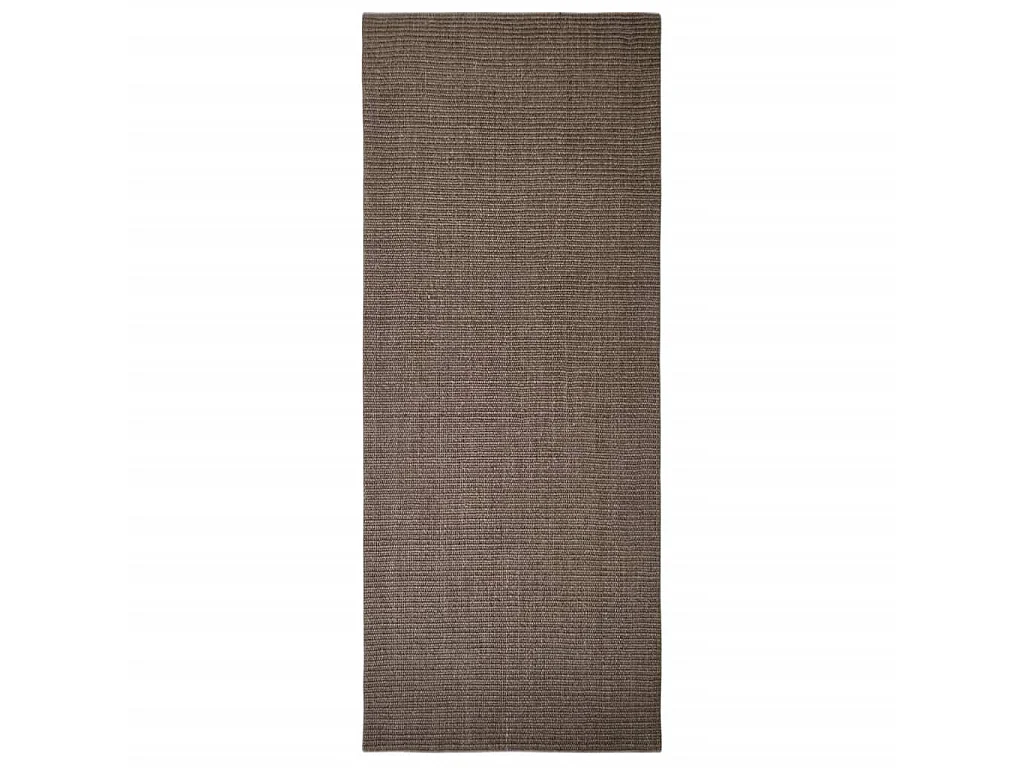 Tapis Sisal naturel 80x200 cm Marron