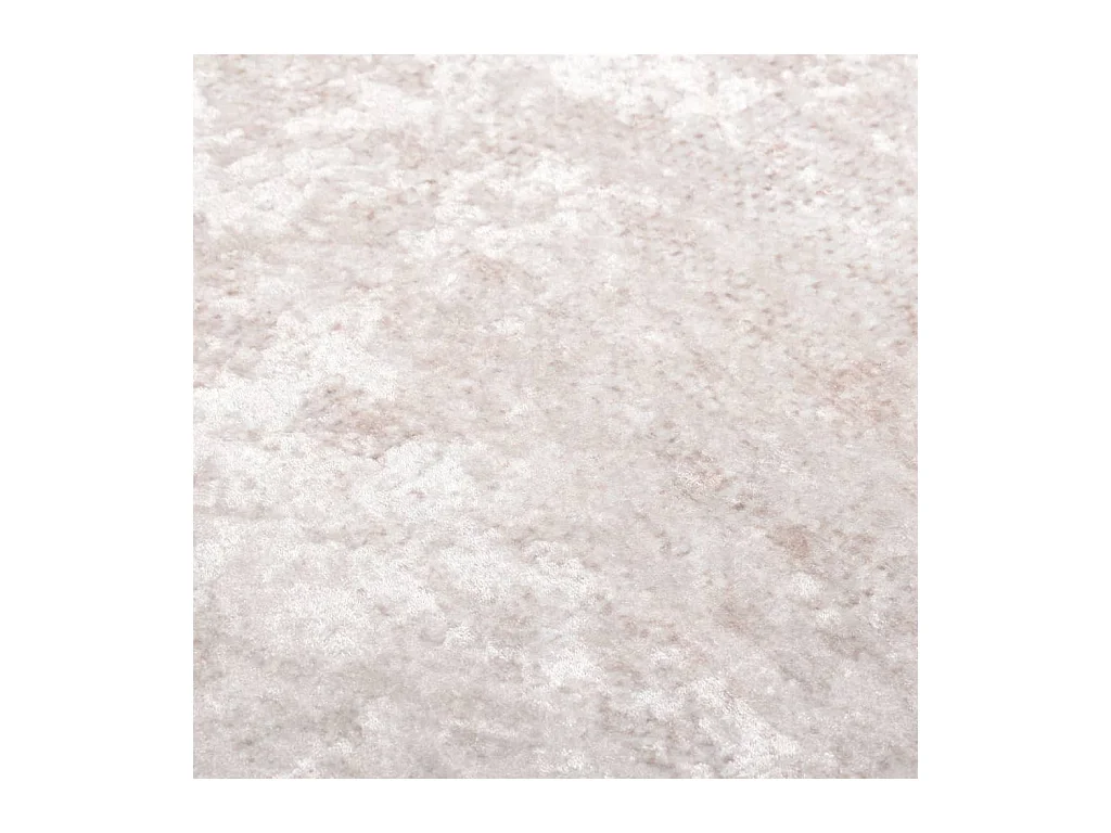Tapis lavable antidérapant 80x300 cm Beige clair