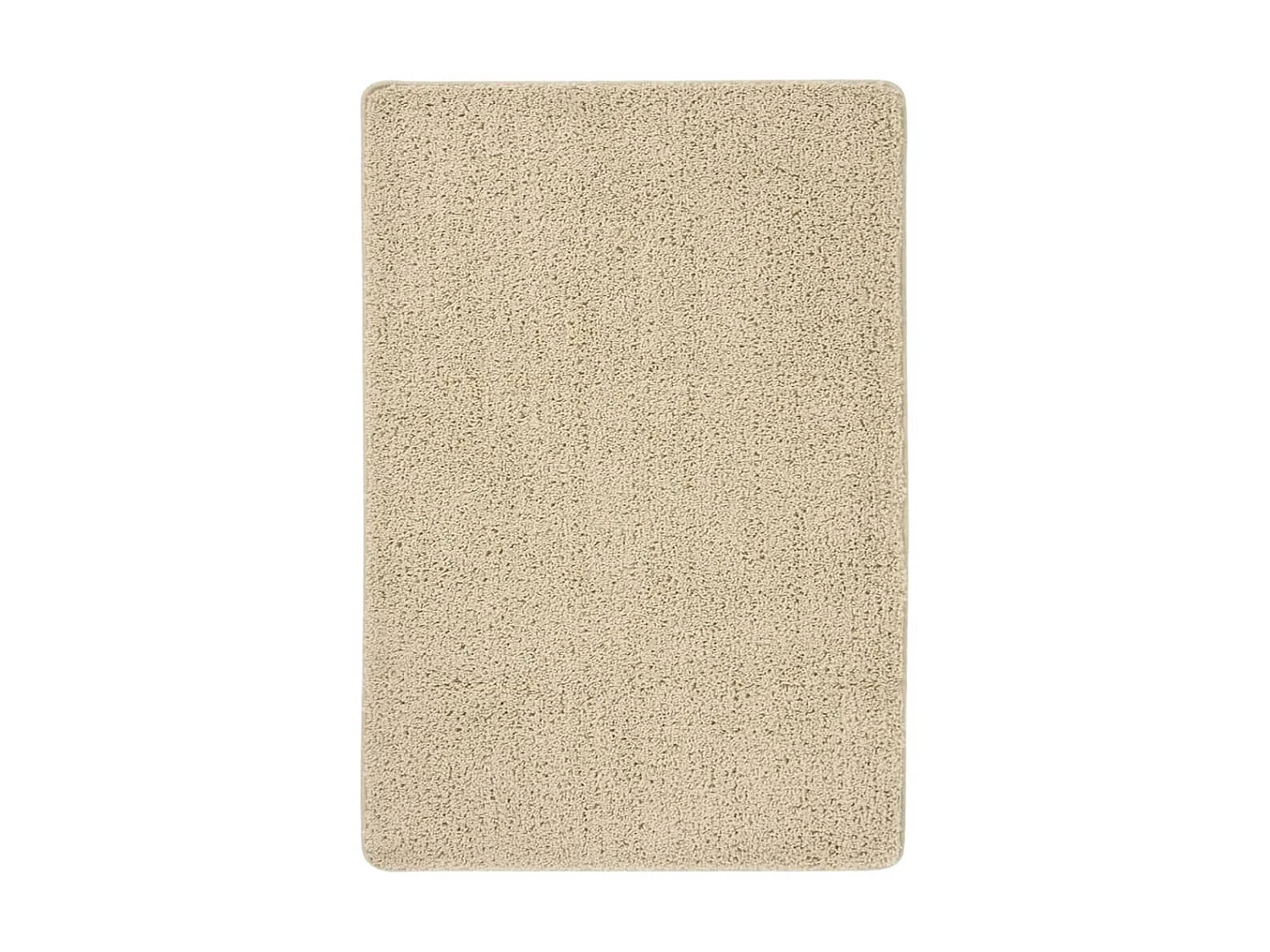 Tapis shaggy antidérapant Crème 160x230 cm
