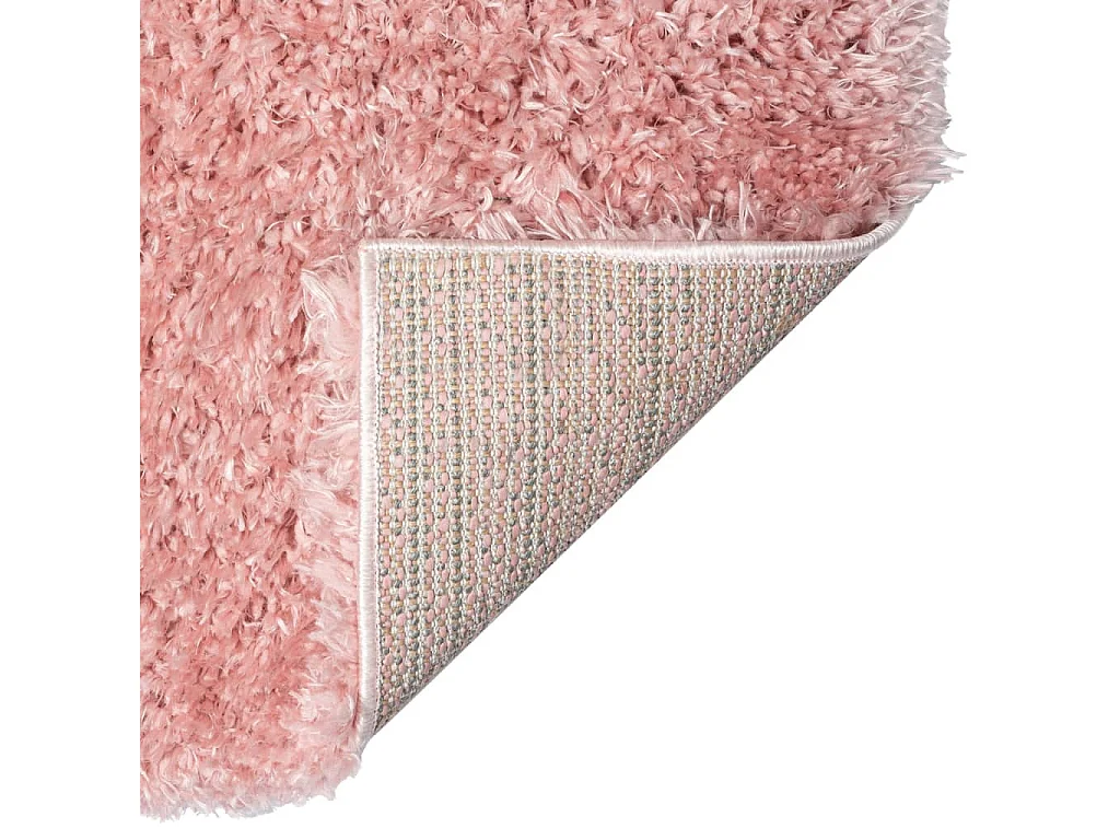 Hoogpolig shaggy vloerkleed Roze 160x230 cm 50 mm