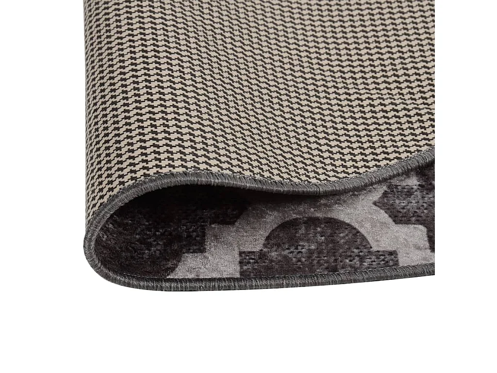 Tapis lavable antidérapant φ120 cm Multicolore