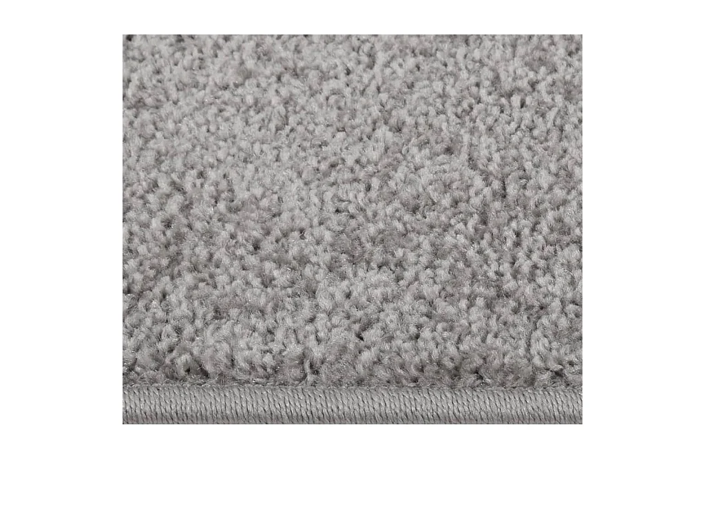 Kurzflorteppich 120x170 cm Grau
