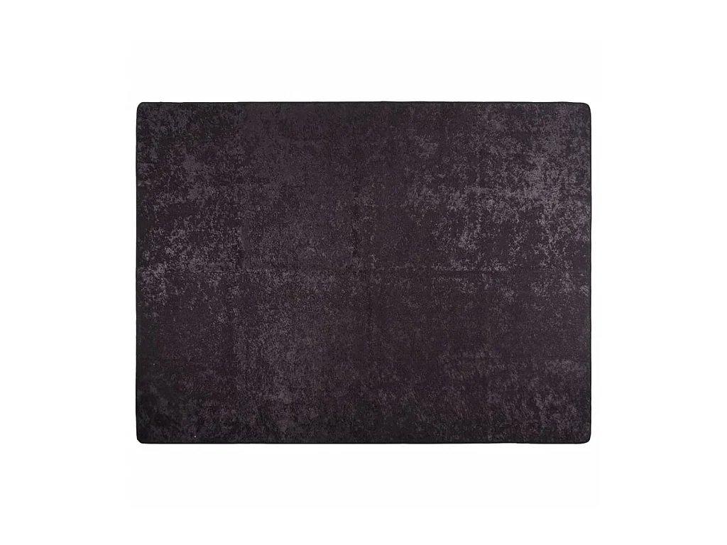 Tapis lavable anthracite 400x300 cm antidérapant