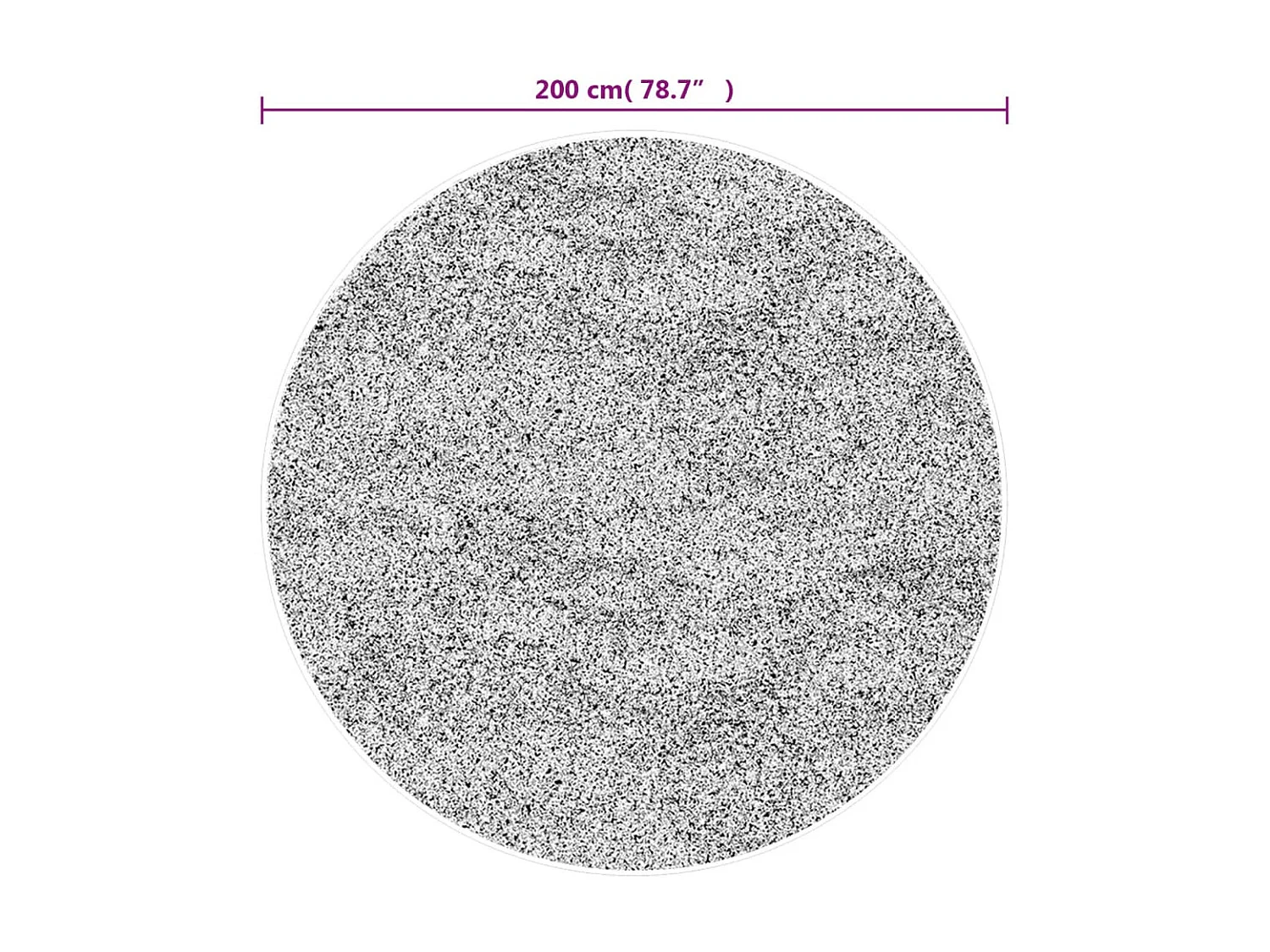 ¿Alfombra gris lavable? 200 cm antideslizante