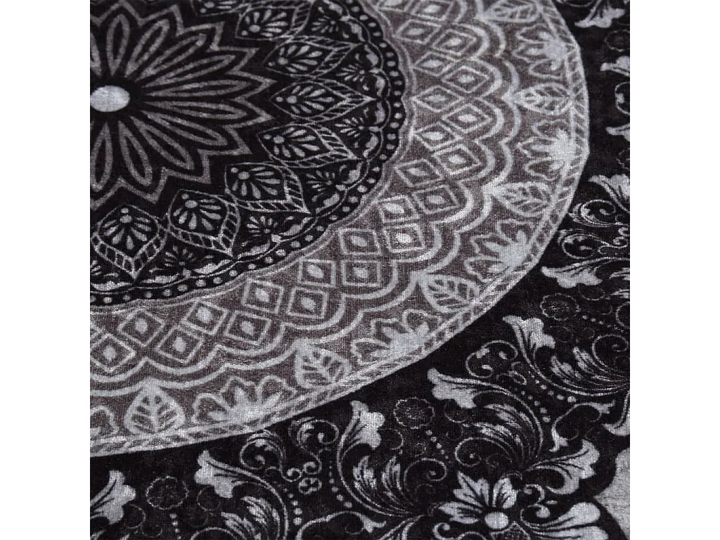 Tapete lavável antiderrapante φ120 cm Multicolor