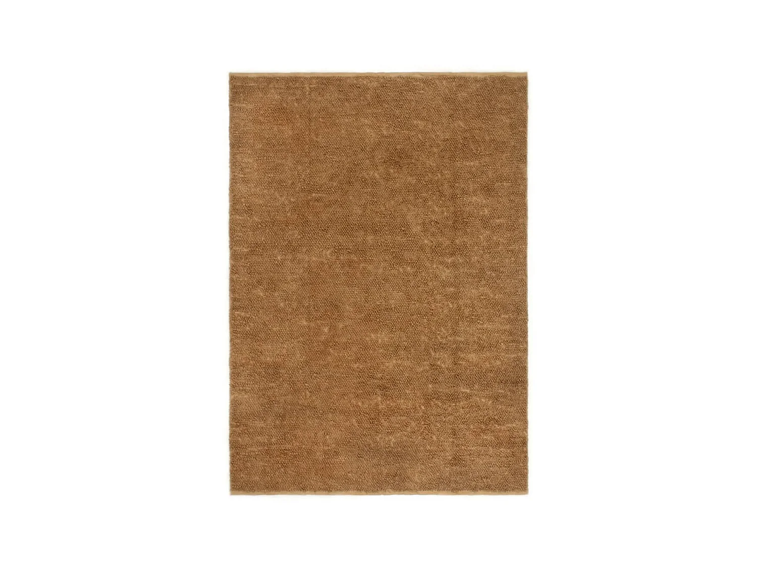 Tapis à poils bouclés fait à la main 160x230 cm Jute et coton