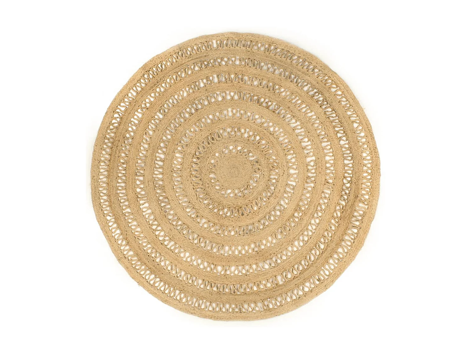 Tapis fait à la main Jute tressée 240 cm