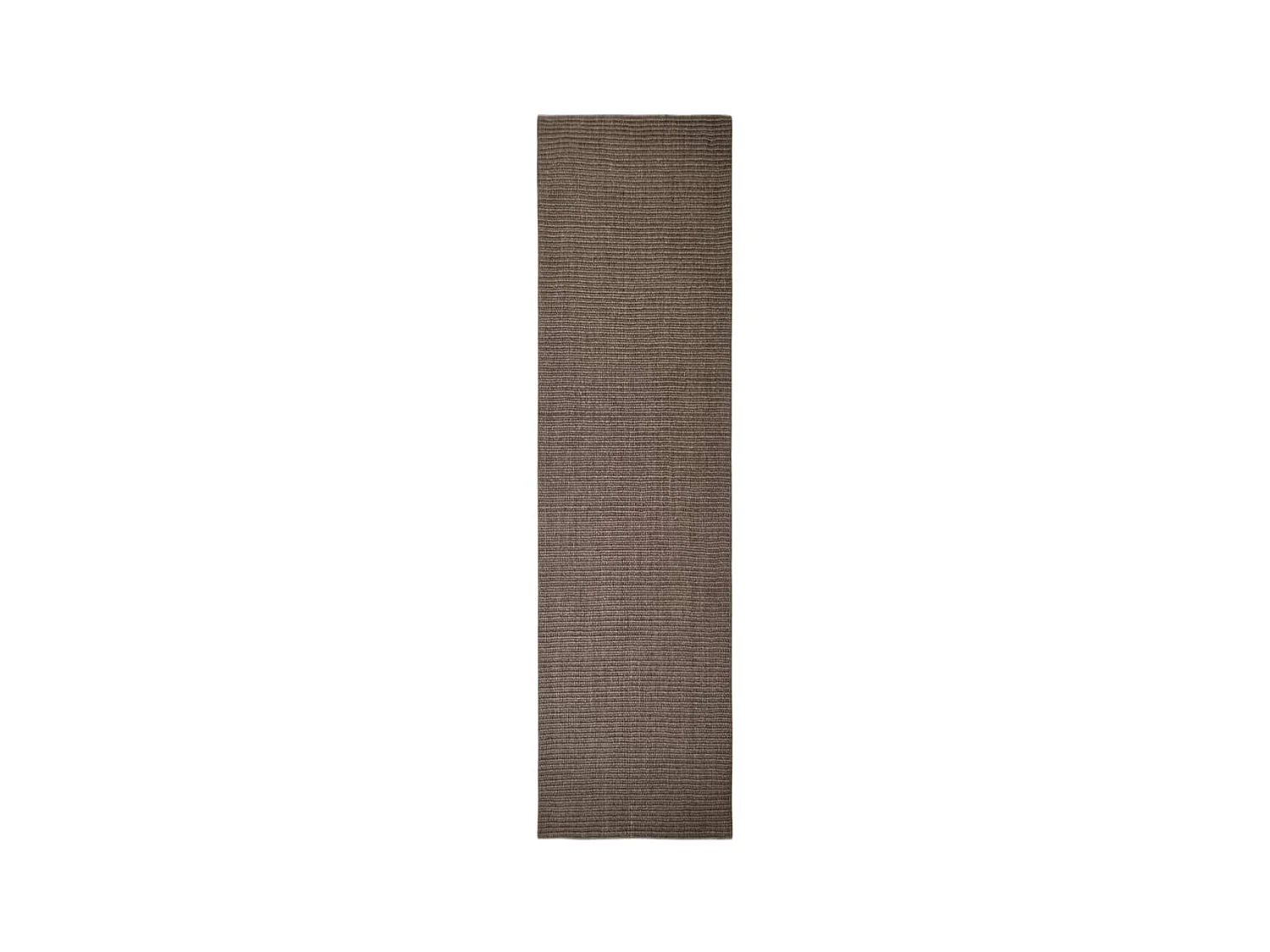 Tapis Sisal naturel 80x300 cm Marron