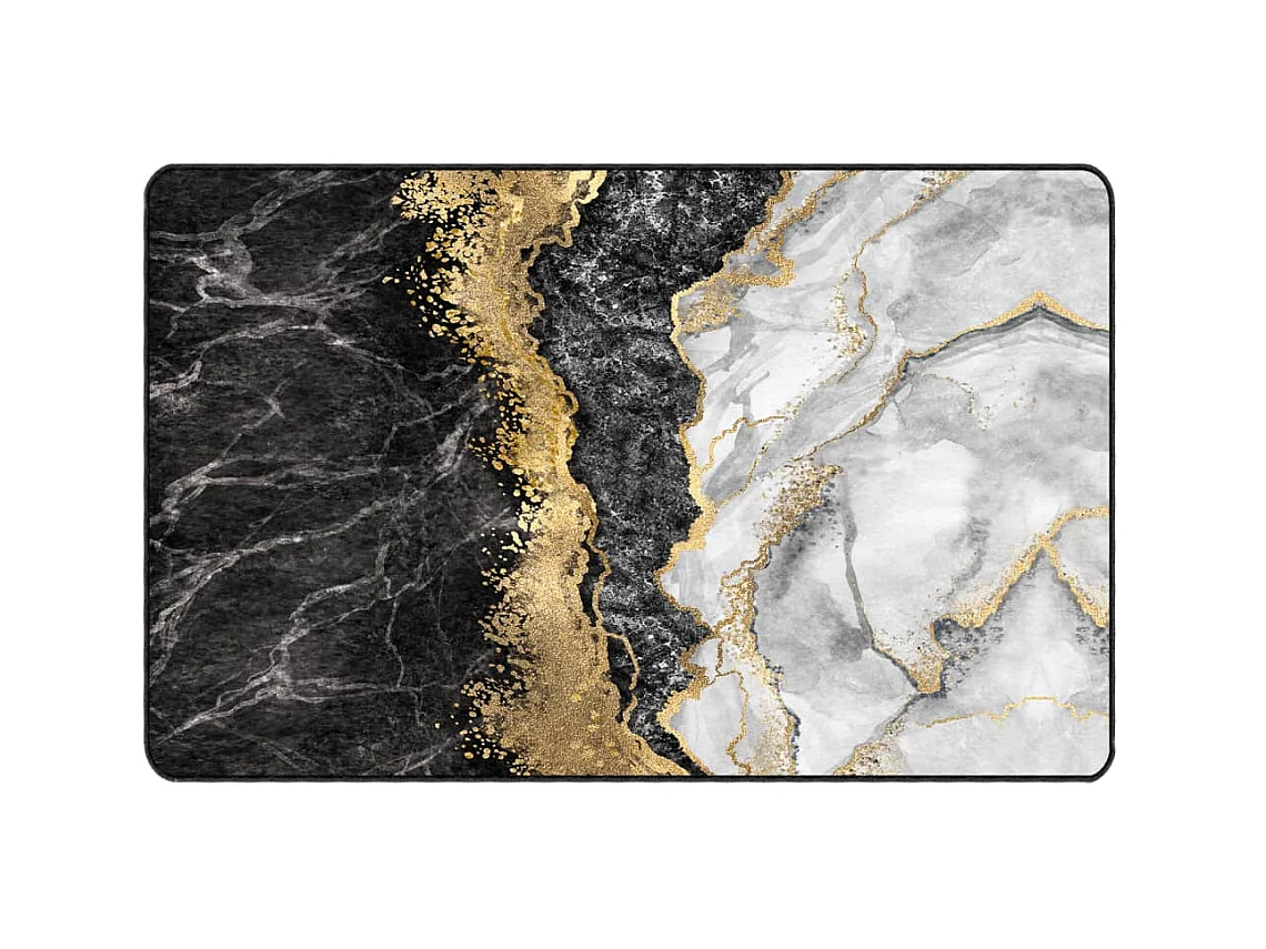 Tapis lavable multicolore 190x300 cm antidérapant