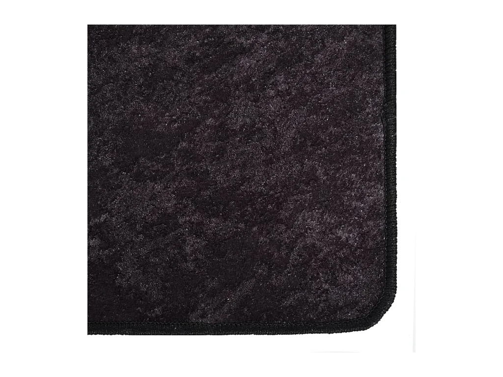 Tapis lavable antidérapant 80x150 cm Anthracite