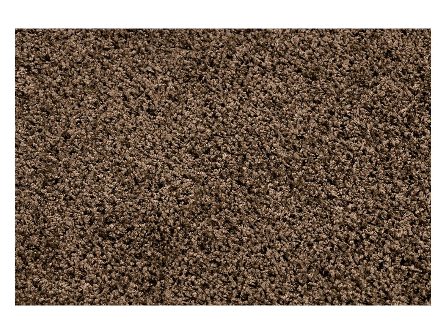 Tapijt, Vloerbekleding SOFFI shaggy 5cm bruin - voor keuken, naar de g 70x250 cm