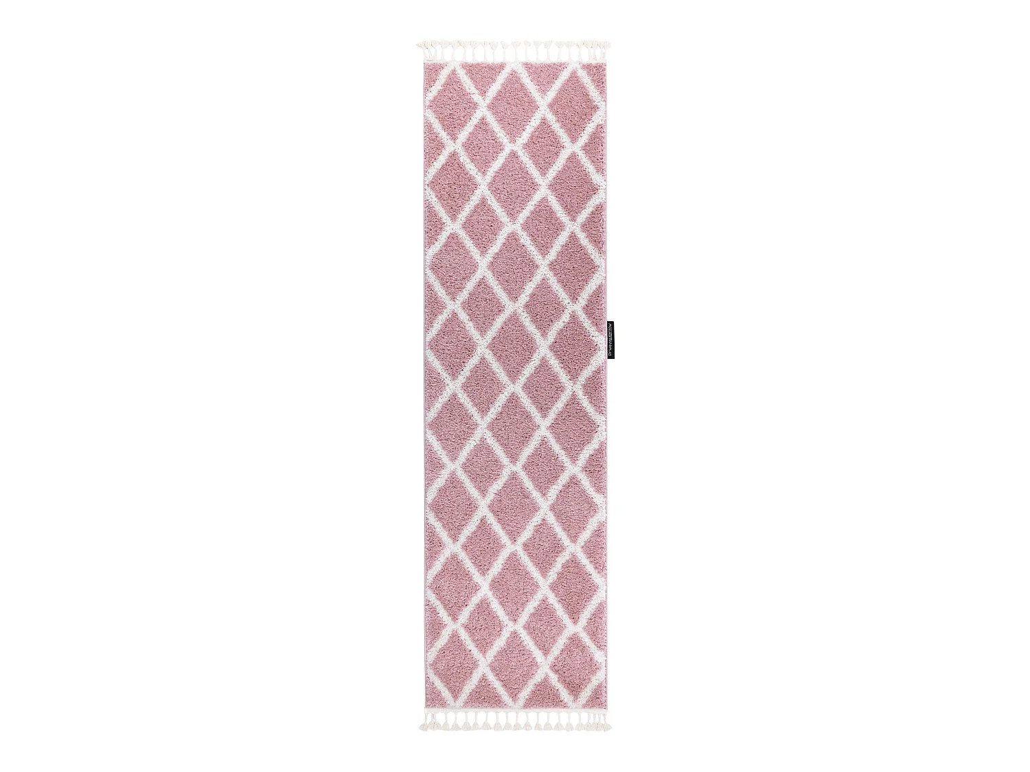 Tapete, Passadeira BERBER TROIK rosa - para cozinha, ante-sala, corred 80x300 cm