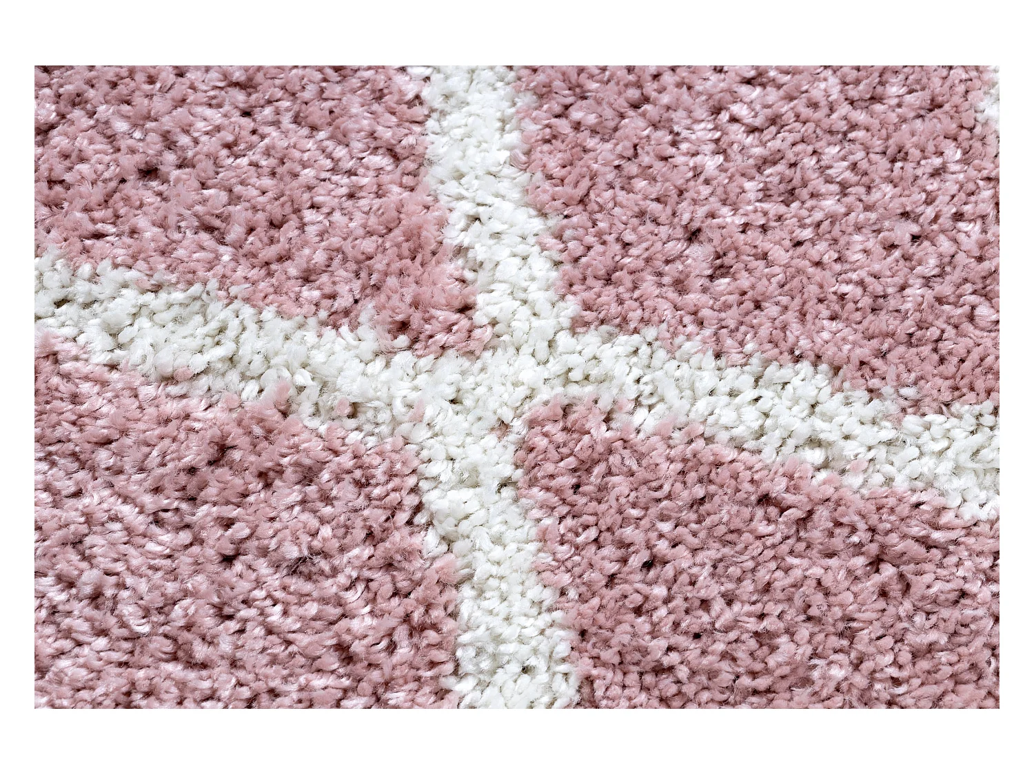 Tapete, Passadeira BERBER TROIK rosa - para cozinha, ante-sala, corred 80x300 cm