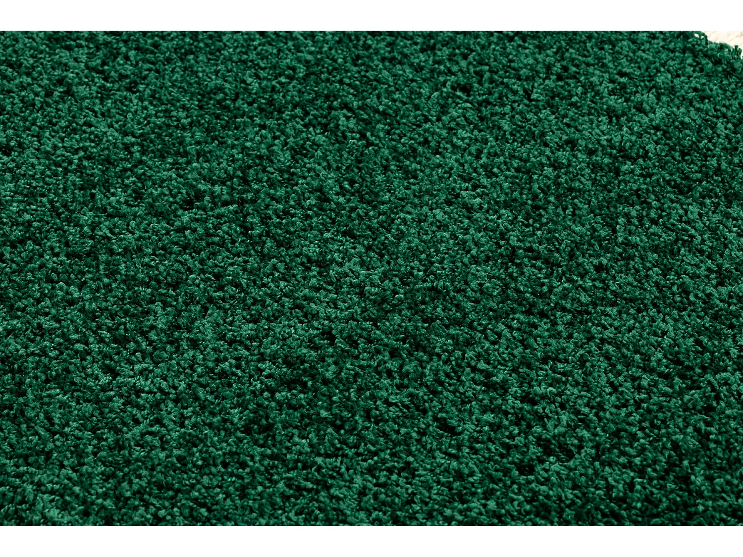 Tapis, le tapis de couloir SOFFI shaggy 5cm bouteille verte - pour la  80x300 cm