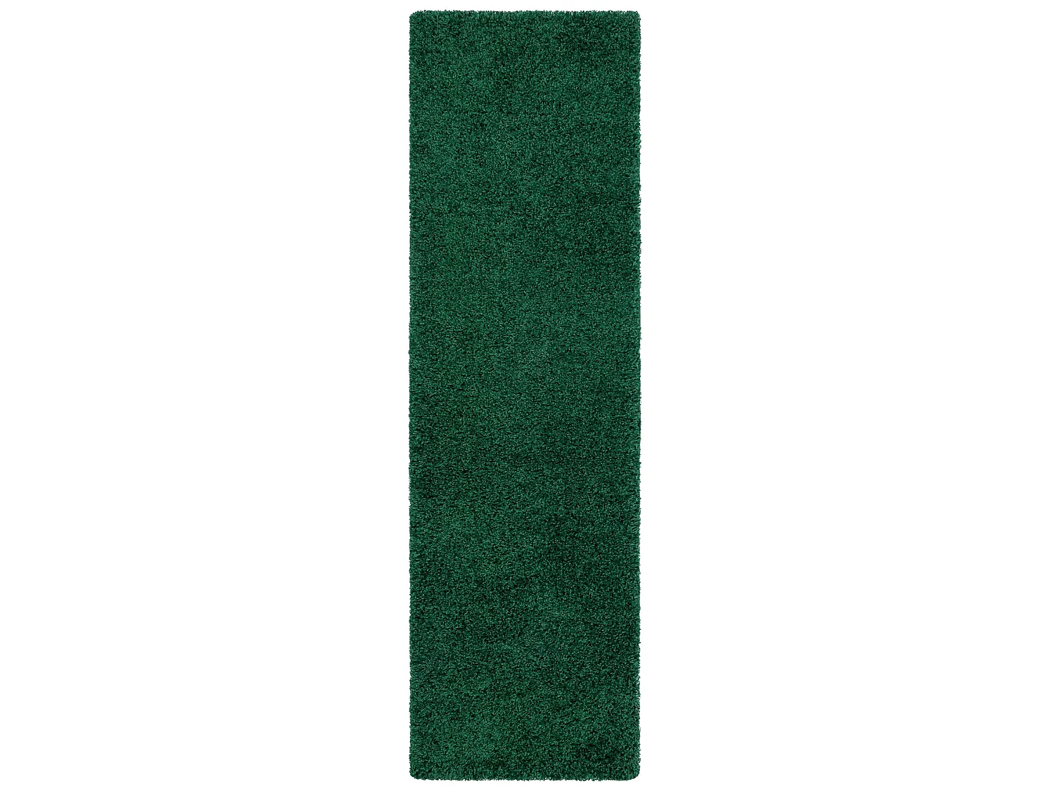 Tapete, Passadeira SOFFI shaggy 5cm bouteille verte - para cozinha, an 80x300 cm