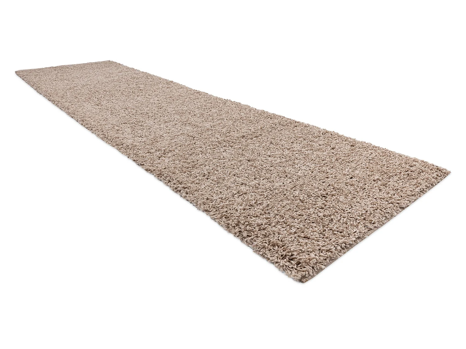 Tapis, le tapis de couloir SOFFI shaggy 5cm beige - pour la cuisine, l 70x250 cm