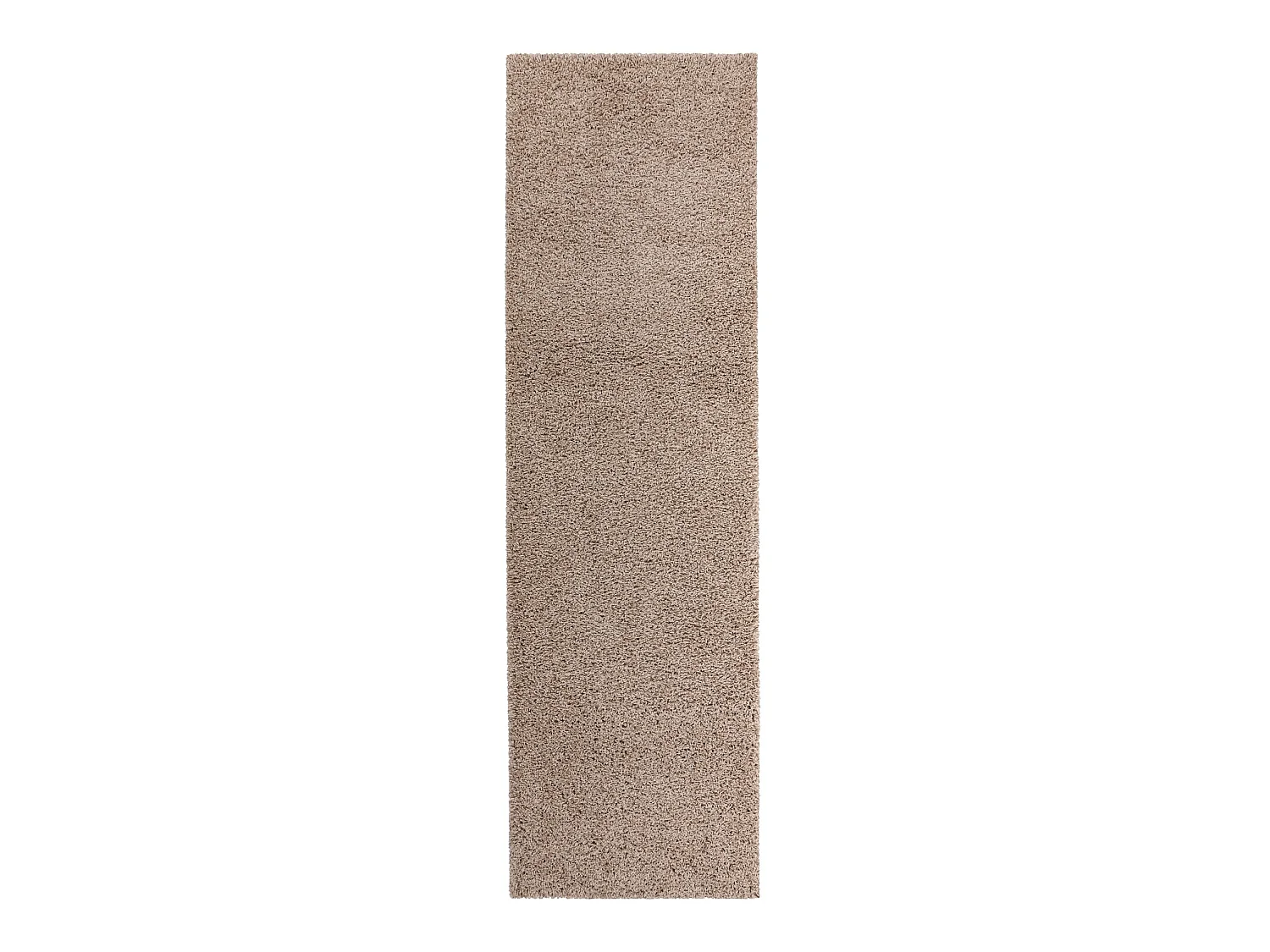 Tapijt, Vloerbekleding SOFFI shaggy 5cm beige - voor keuken, naar de g 70x250 cm