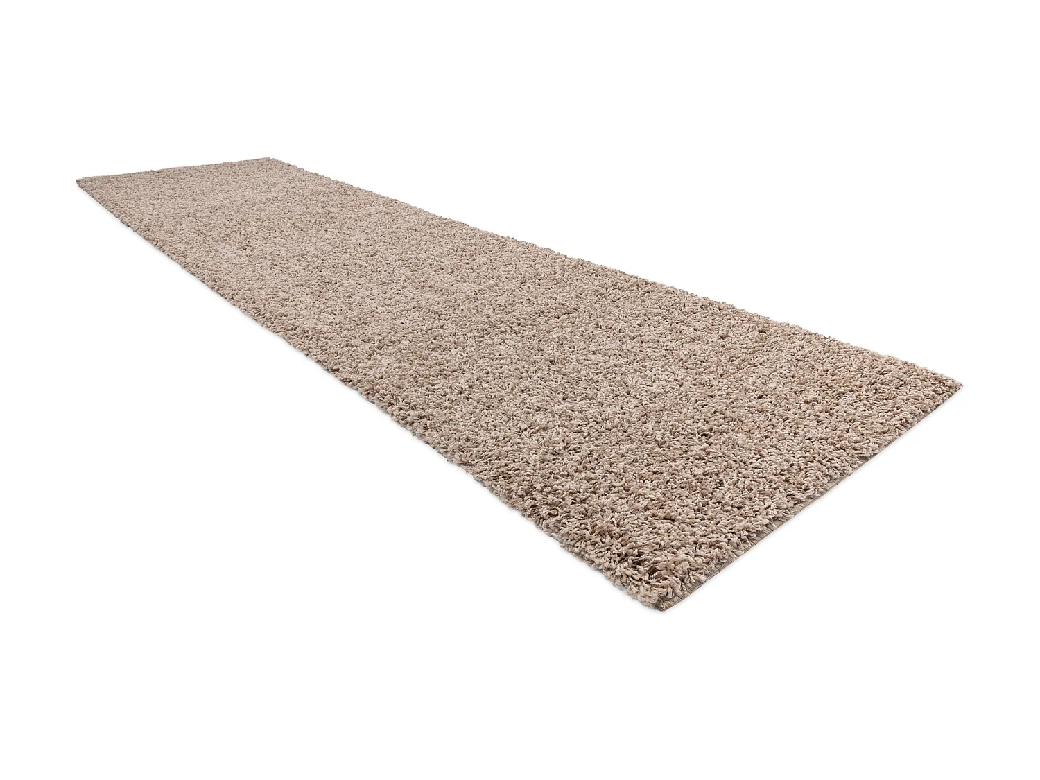 Tapijt, Vloerbekleding SOFFI shaggy 5cm beige - voor keuken, naar de g 70x250 cm