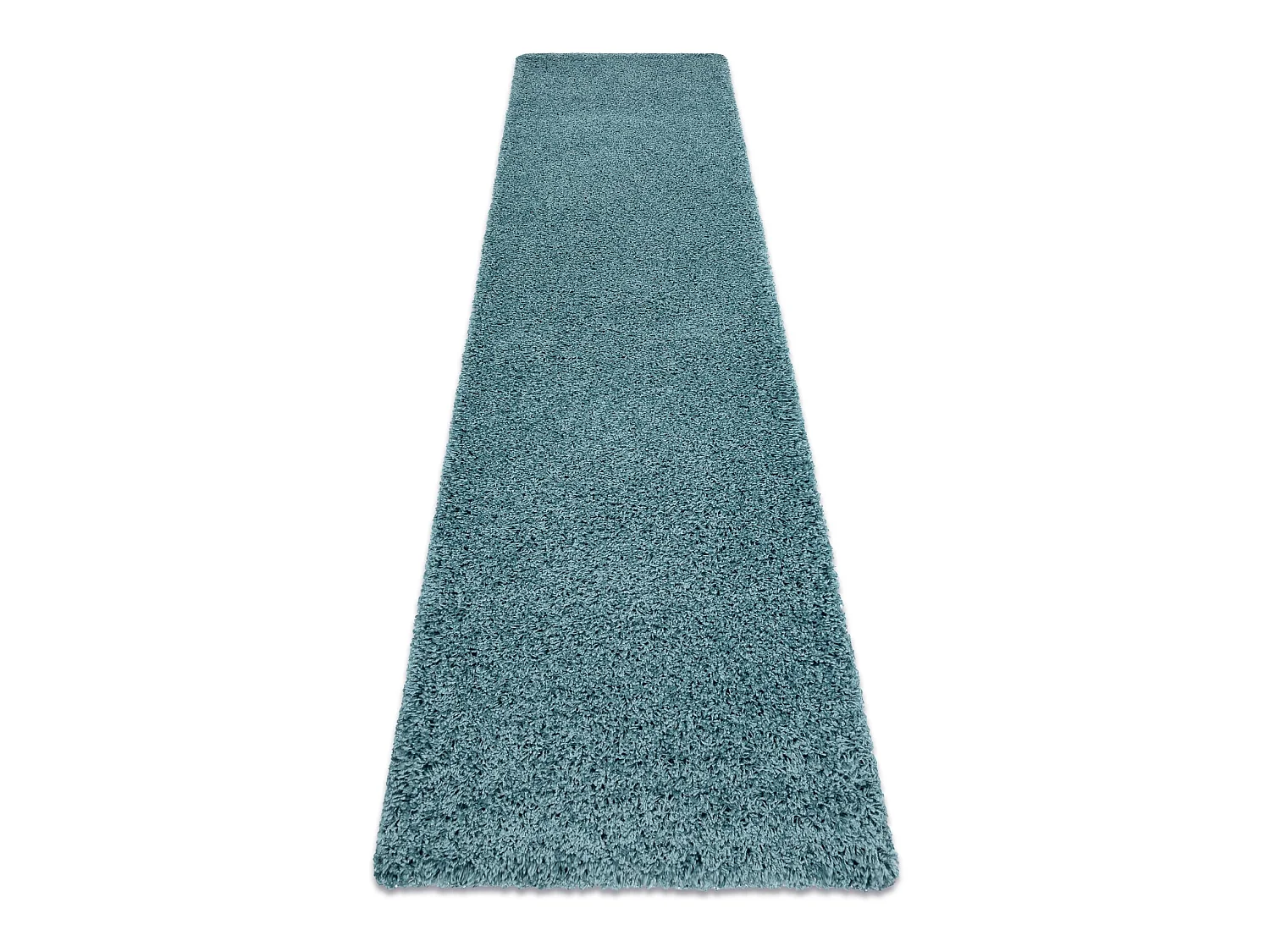 Tapijt, Vloerbekleding SOFFI shaggy 5cm blauw - voor keuken, naar de g 80x300 cm