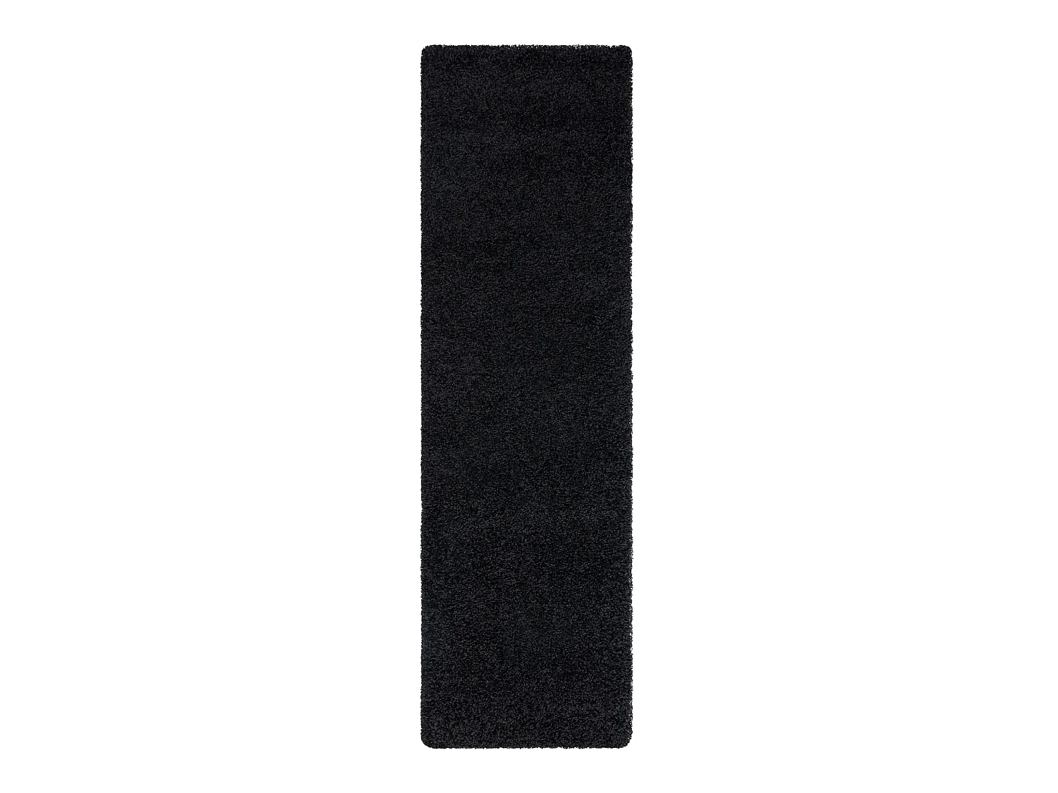 Tapis, le tapis de couloir SOFFI shaggy 5cm noir - pour la cuisine, l' 60x250 cm