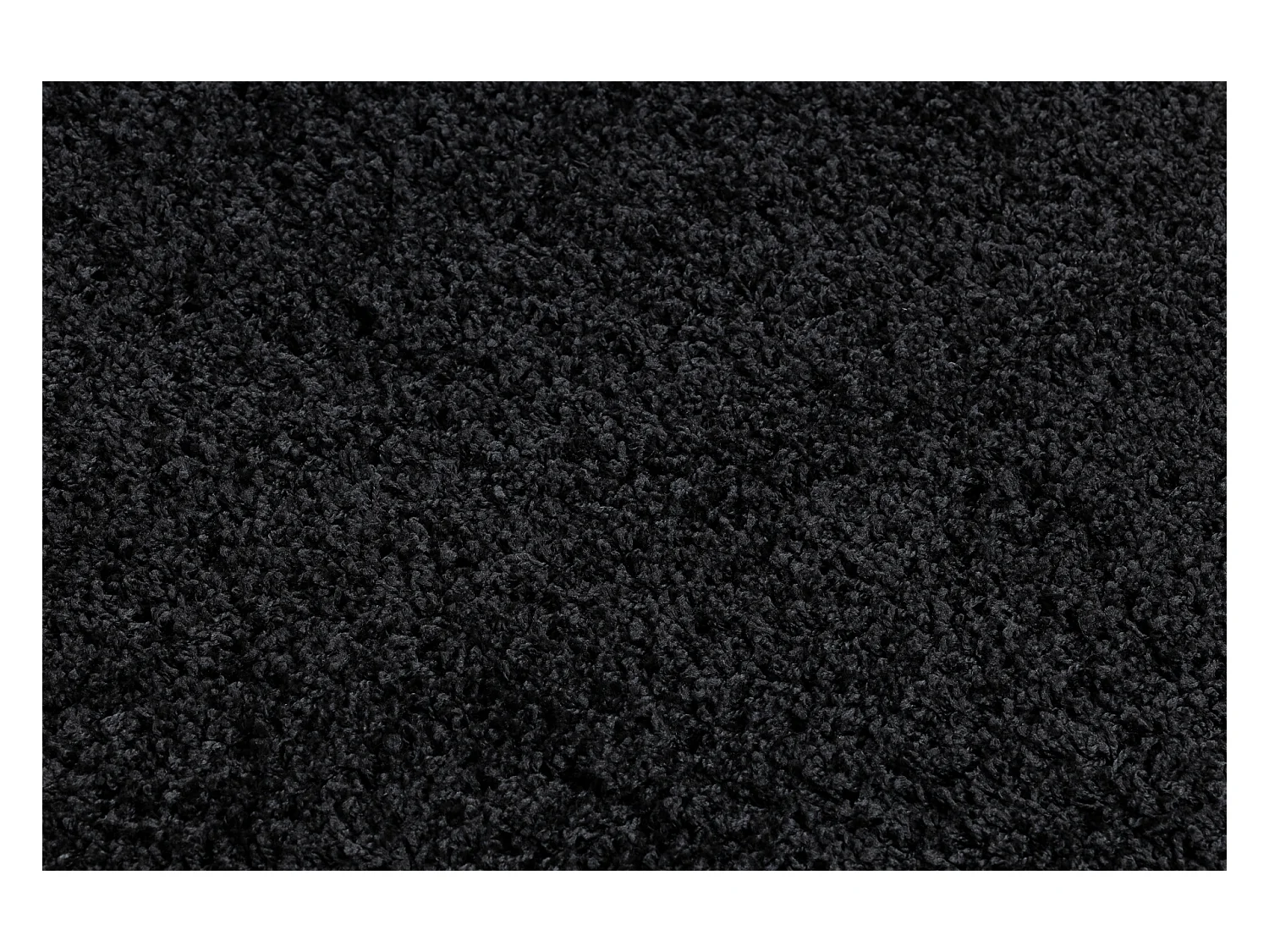 Tapis, le tapis de couloir SOFFI shaggy 5cm noir - pour la cuisine, l' 60x250 cm