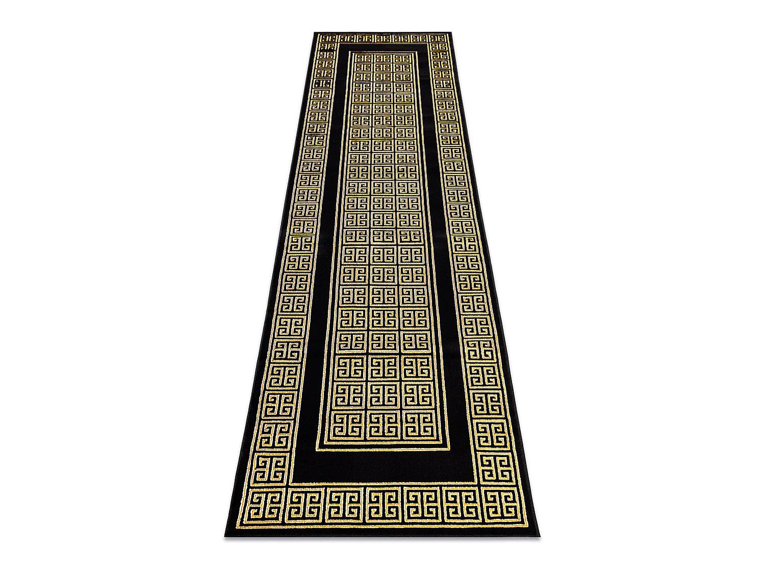 Tapis, le tapis de couloir GLOSS moderne 6776 86 élégant, cadre, gre 70x250 cm