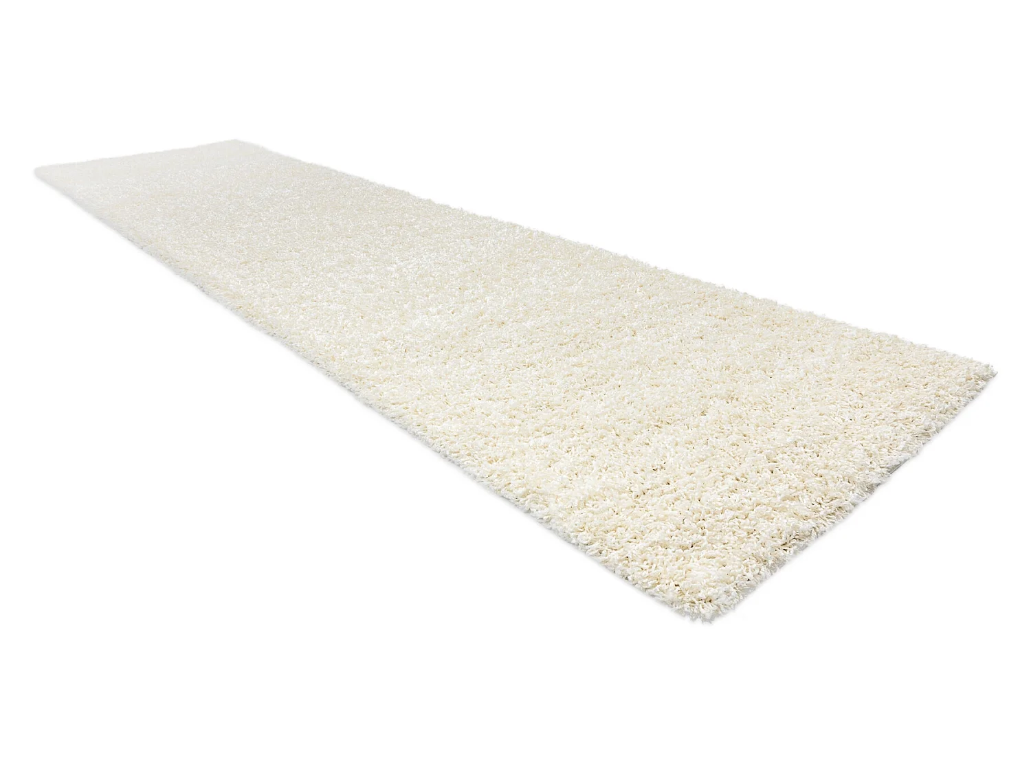 Tapijt, Vloerbekleding SOFFI shaggy 5cm crème - voor keuken, naar de  60x200 cm