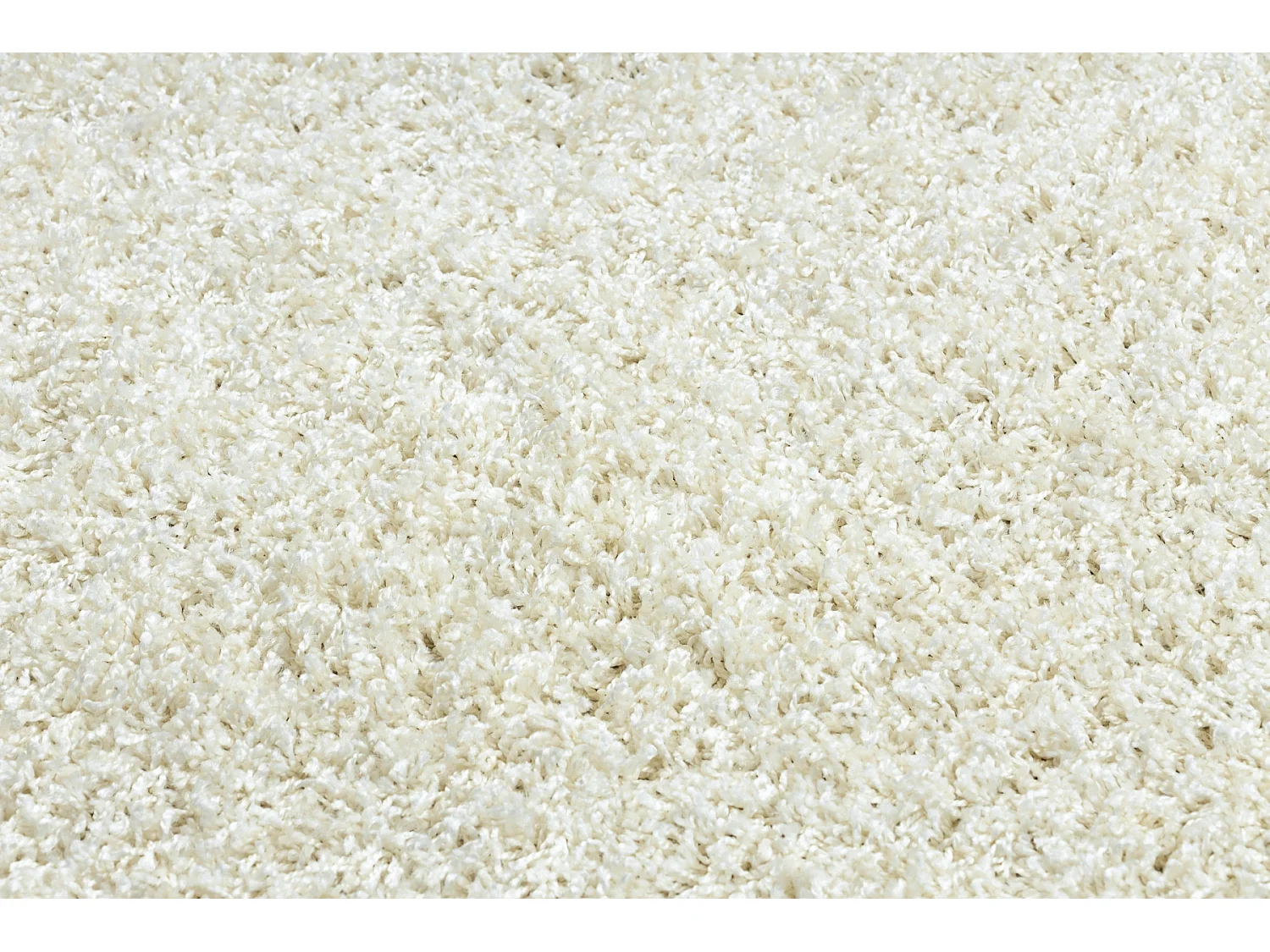 Tapijt, Vloerbekleding SOFFI shaggy 5cm crème - voor keuken, naar de  60x200 cm