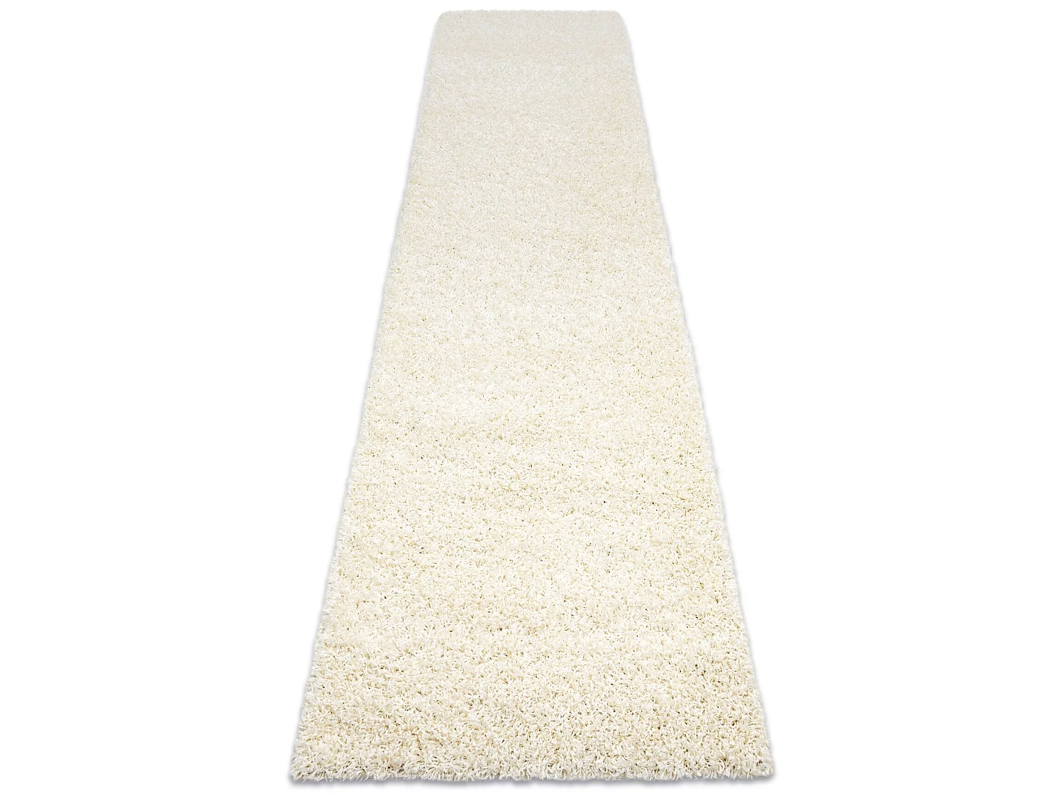Tapis, le tapis de couloir SOFFI shaggy 5cm crème - pour la cuisine,  60x200 cm