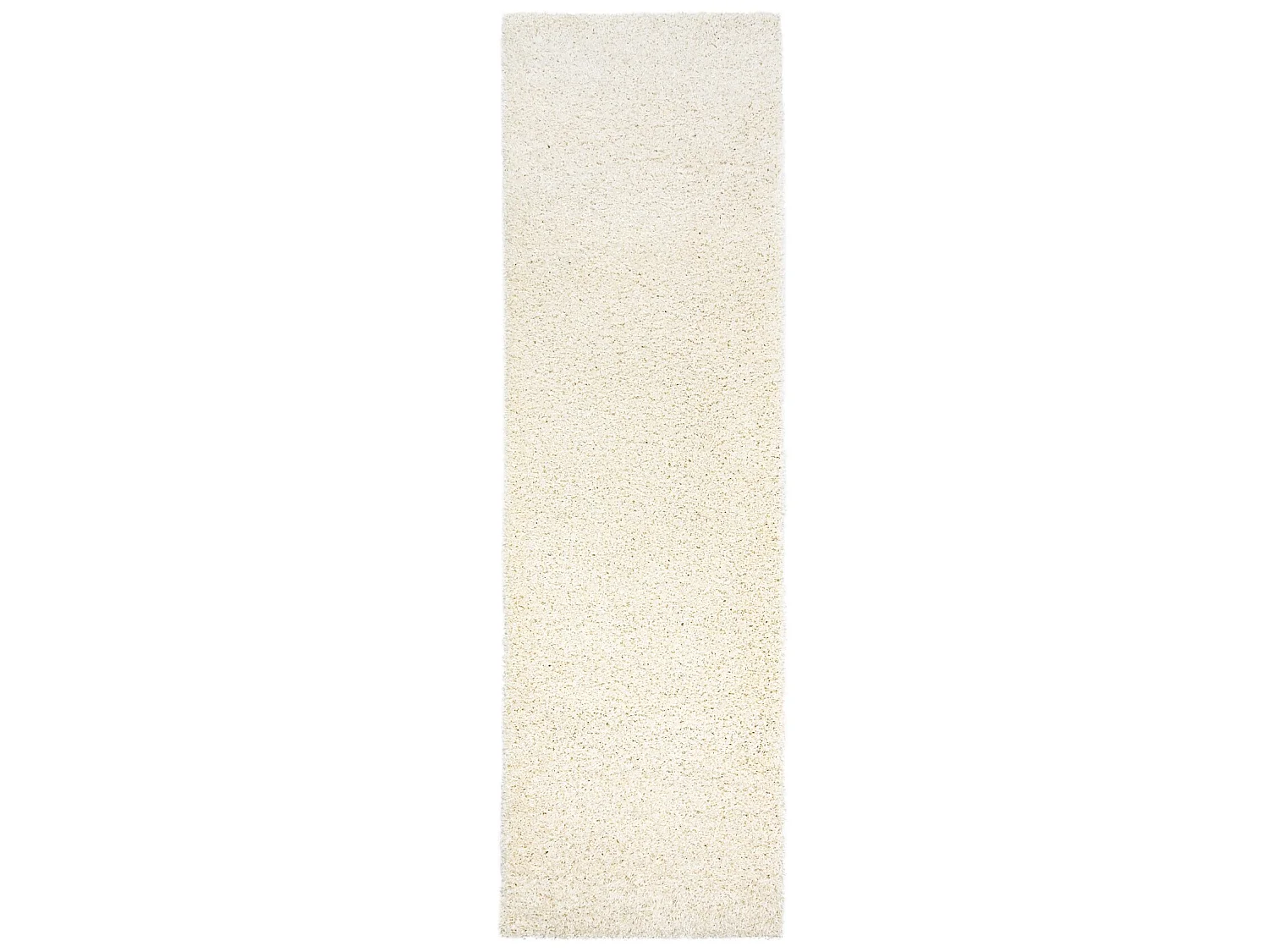 Tapis, le tapis de couloir SOFFI shaggy 5cm crème - pour la cuisine,  60x200 cm