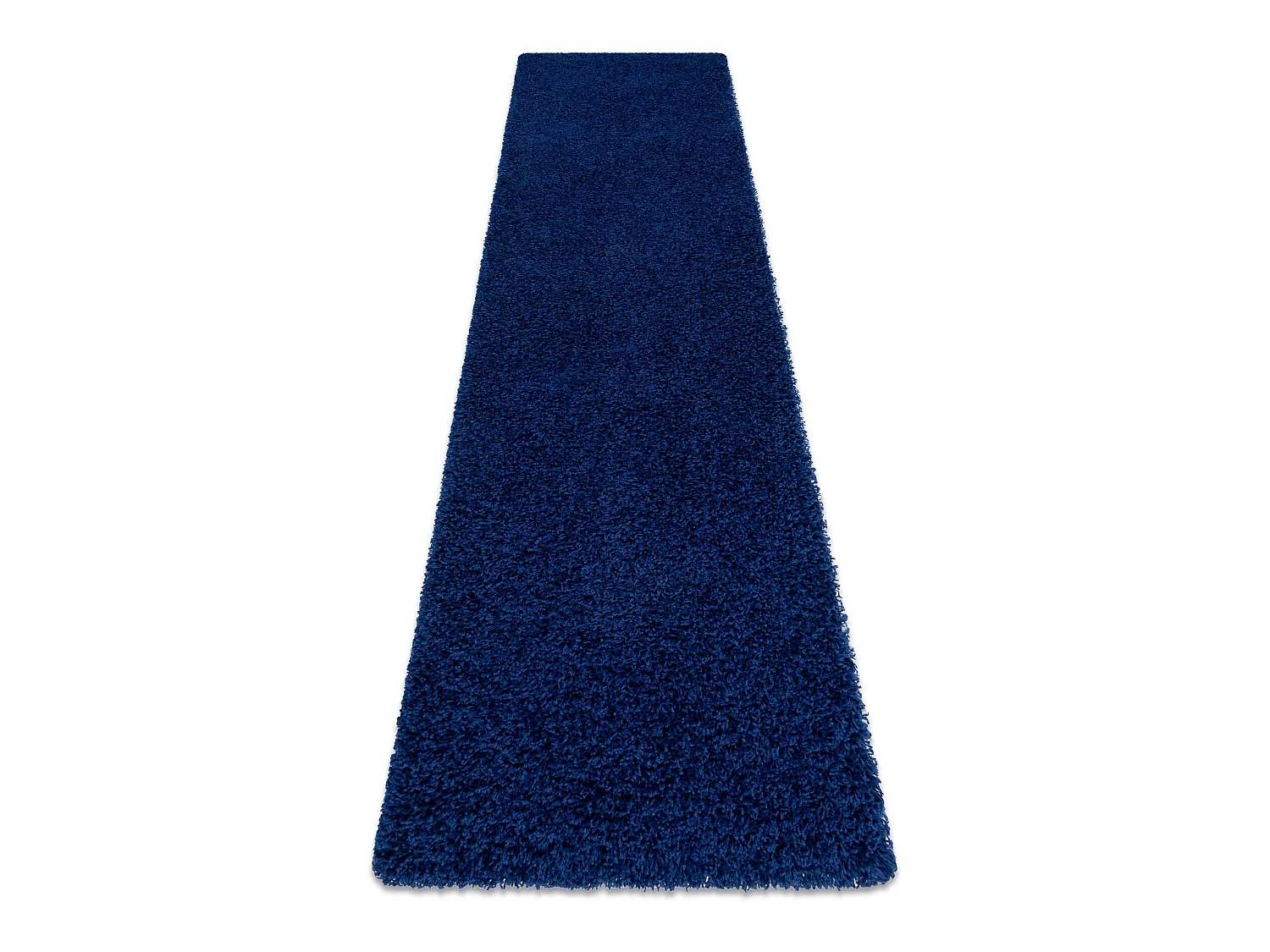 Tapis, le tapis de couloir SOFFI shaggy 5cm bleu foncé - pour la cuis 60x200 cm
