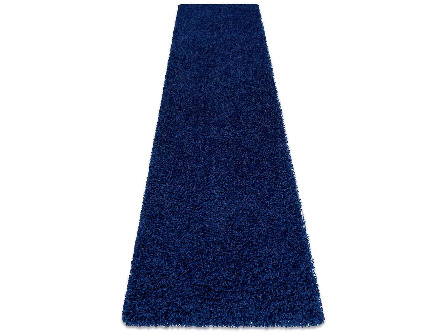 Tapis, le tapis de couloir SOFFI shaggy 5cm bleu foncé - pour la cuis 60x200 cm