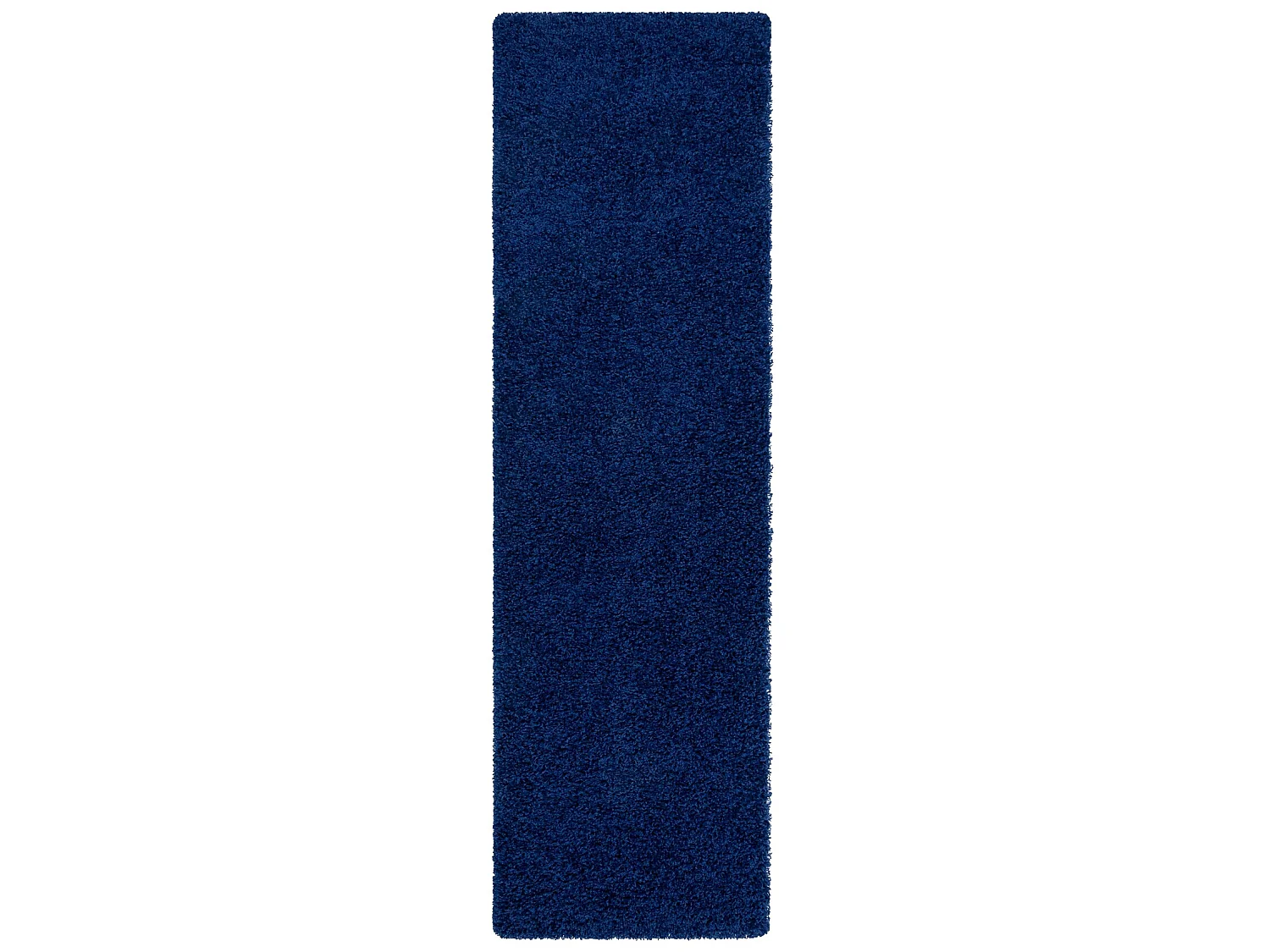 Tapis, le tapis de couloir SOFFI shaggy 5cm bleu foncé - pour la cuis 60x200 cm