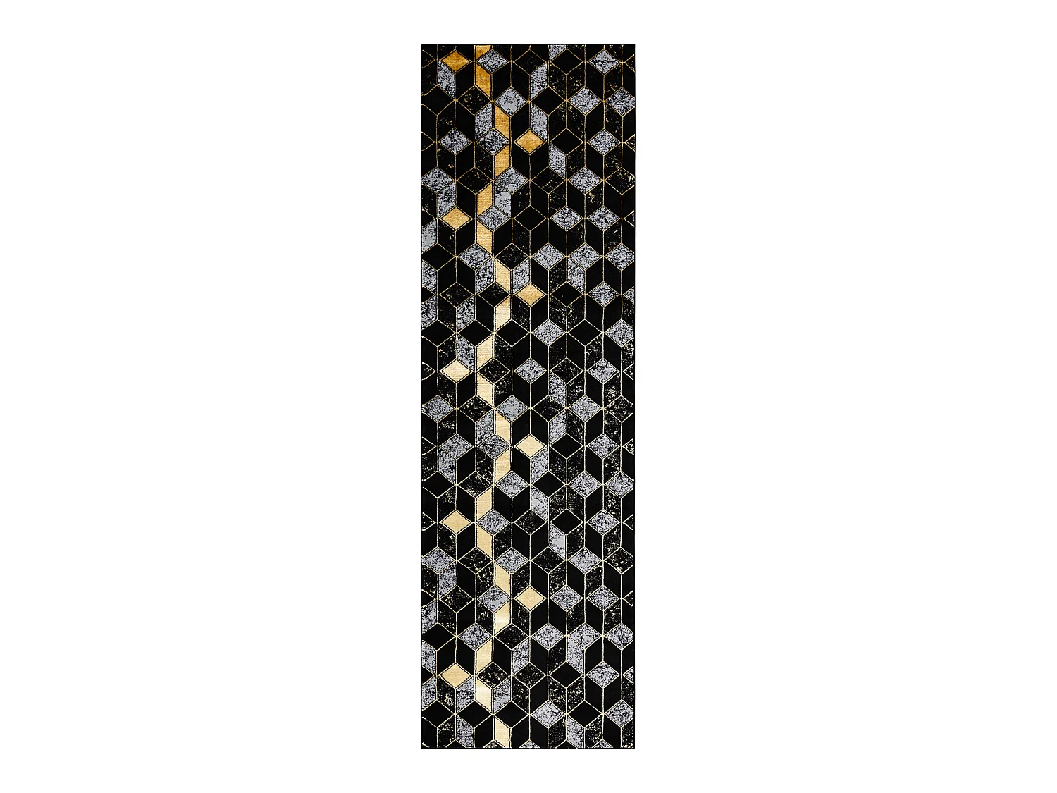 Tapis, le tapis de couloir GLOSS moderne 400B 86 élégant, glamour, a 60x200 cm