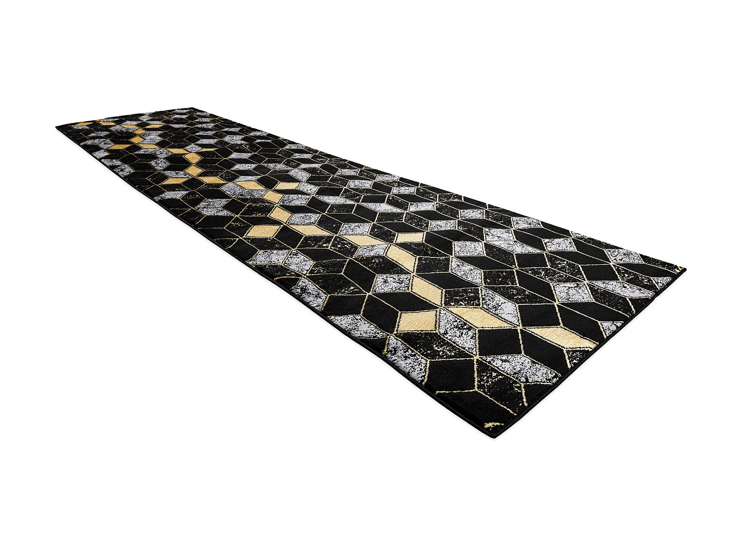 Tapis, le tapis de couloir GLOSS moderne 400B 86 élégant, glamour, a 60x200 cm