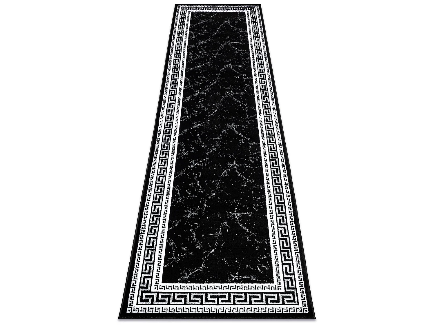 Tapis, le tapis de couloir GLOSS moderne 2813 87 élégant, cadre, gre 60x250 cm