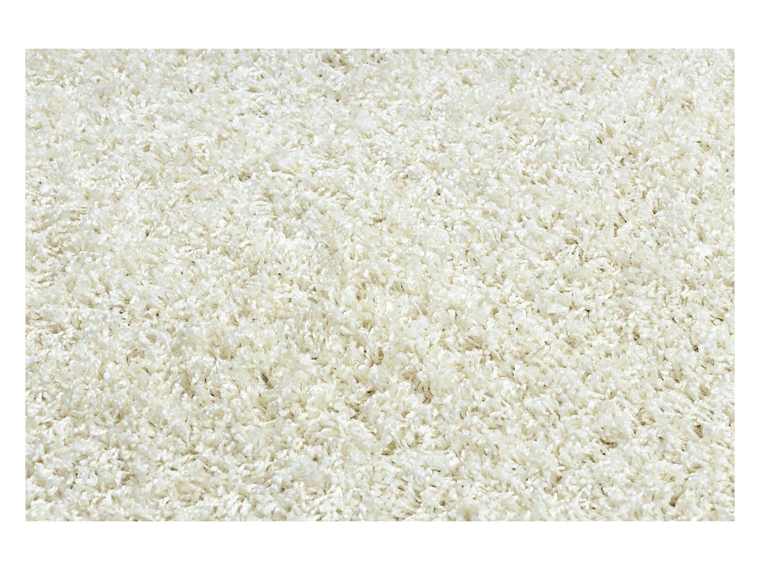 Tapis, le tapis de couloir SOFFI shaggy 5cm crème - pour la cuisine,  80x300 cm