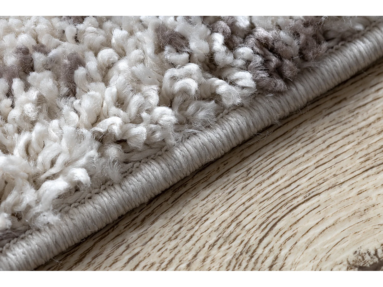 Tapijt, Vloerbekleding BERBER RABAT crème - voor keuken, naar de gang 60x300 cm