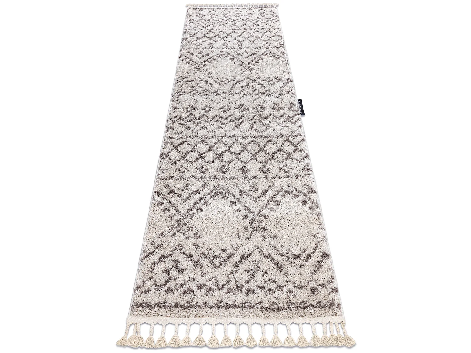 Le tapis, le tapis de couloir BERBERE RABAT crème - pour la cuisine,  80x300 cm