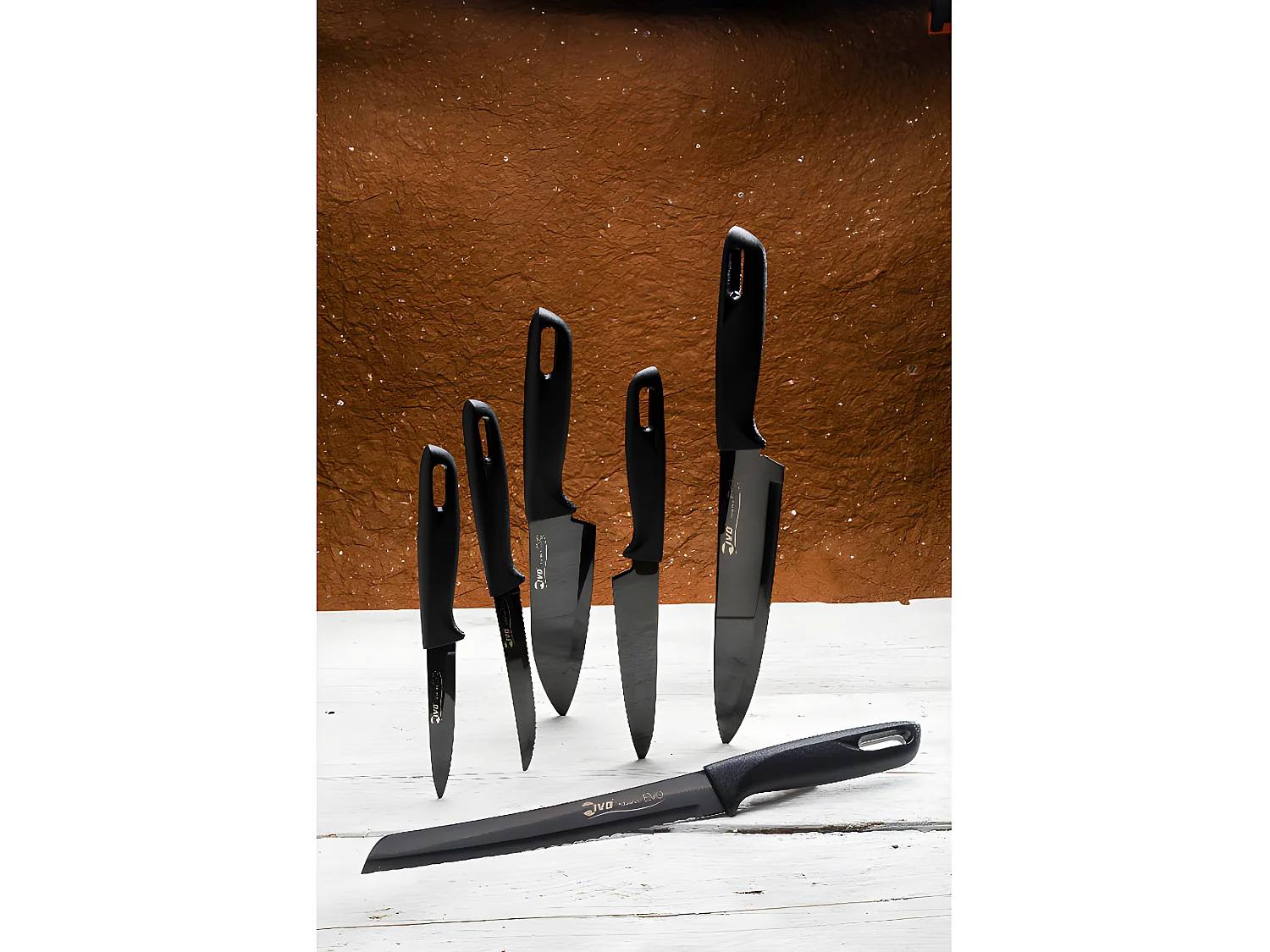 Couteau à légume lame 12cm en titanium